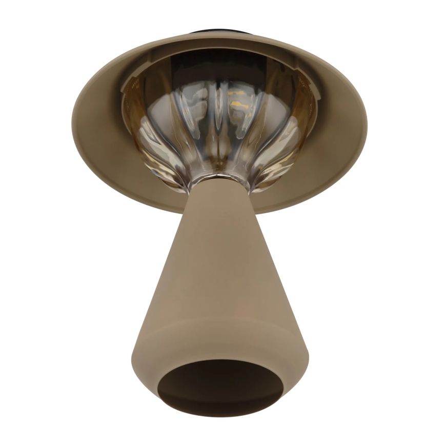 Globo - Lampada solare LED 10xLED/0,06W/1,2V IP44 marrone