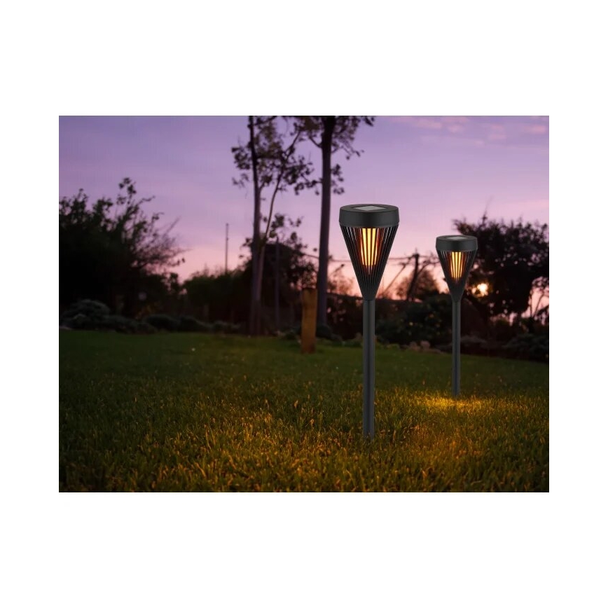 Globo - SET 2x Lampada solare LED LED/0,1W/1,2V IP44 300 mAh