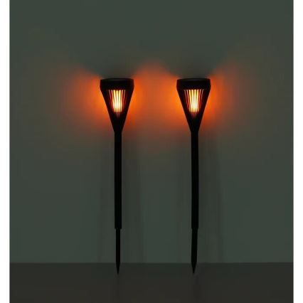 Globo - SET 2x Lampada solare LED LED/0,1W/1,2V IP44 300 mAh