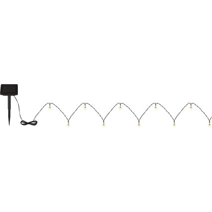 Globo - Catena LED solare 20xLED/0,06W/3,2V 285 cm IP44