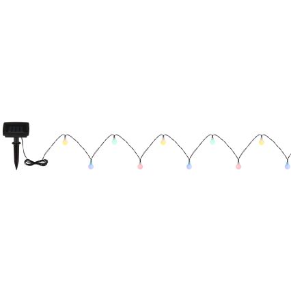 Globo - Catena luminosa solare a LED 20xLED/1,2V IP44 300 mAh 5,8 m