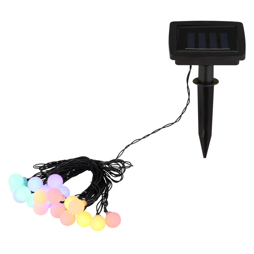 Globo - Catena luminosa solare a LED 20xLED/1,2V IP44 300 mAh 5,8 m