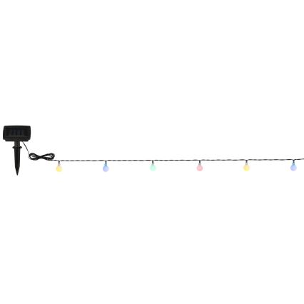 Globo - LED Solar-Lichterkette 20xLED/1,2V IP44 300 mAh 5,8 m