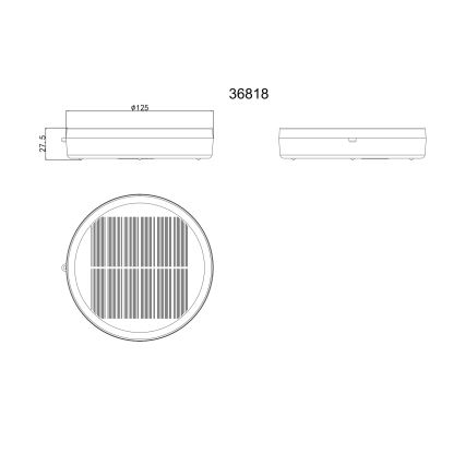 Globo - LED Tragbare Solarlampe LED/3W/3,7V IP54 2200 mAh