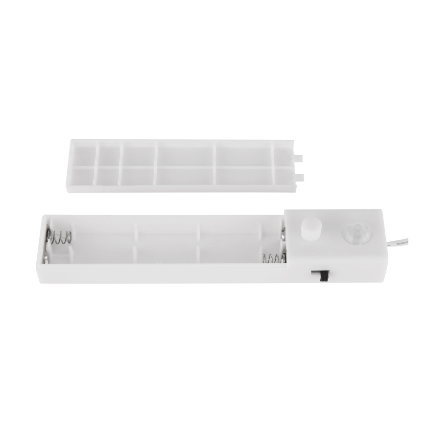 Globo - Ruban avec détecteur LED/1,5W/6V 4xAAA 3000K