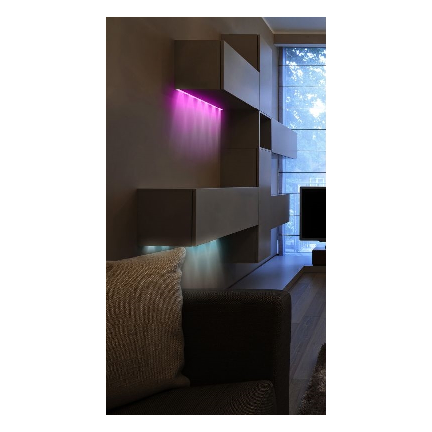 Globo - Ruban LED RGB à intensité variable LED/6W/230V 1m + télécommande
