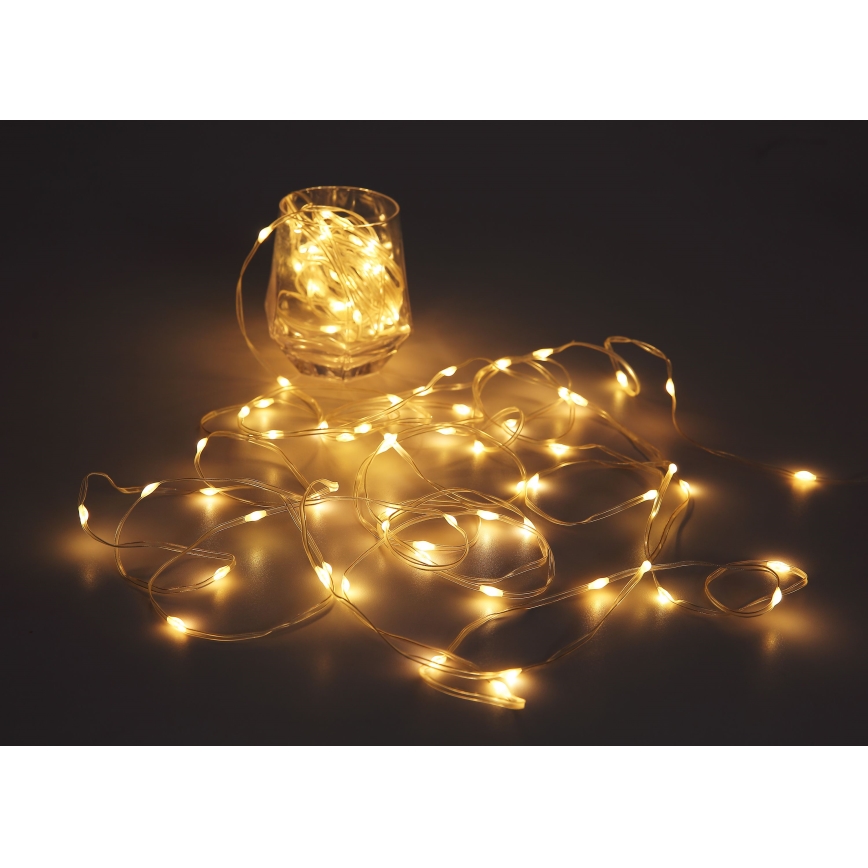 Globo - Ruban 50xLED/0,06W/5V 5 m 8 fonctions