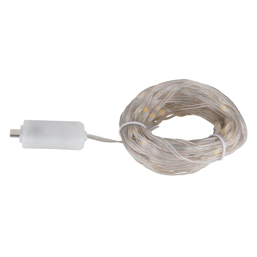 Globo - Ruban 50xLED/0,06W/5V 5 m 8 fonctions