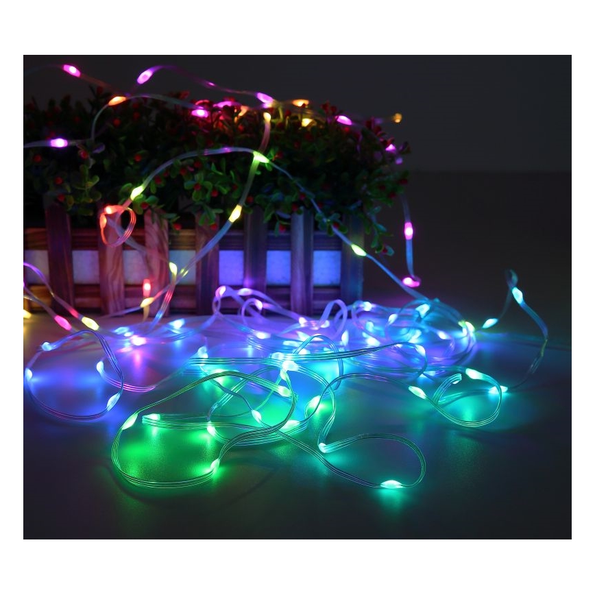 Globo - LED RGB Streifen 50xLED/0,06W/5V 5 m 27 Funktionen