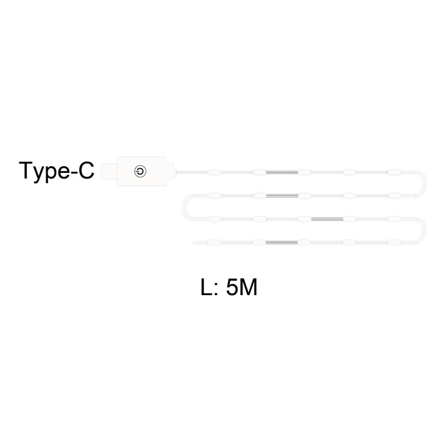 Globo - LED RGB Streifen 50xLED/0,06W/5V 5 m 27 Funktionen