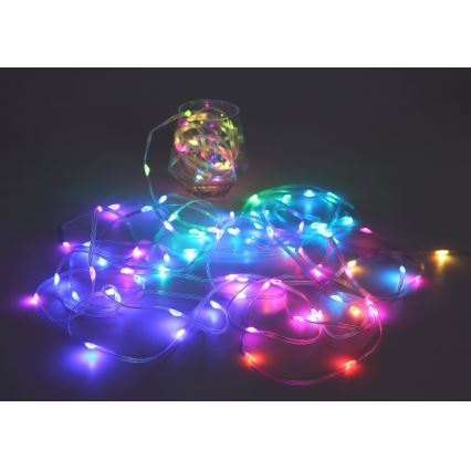 Globo - LED-RGB-Streifen 50xLED/0,06W/5V 5 m 27 Funktionen