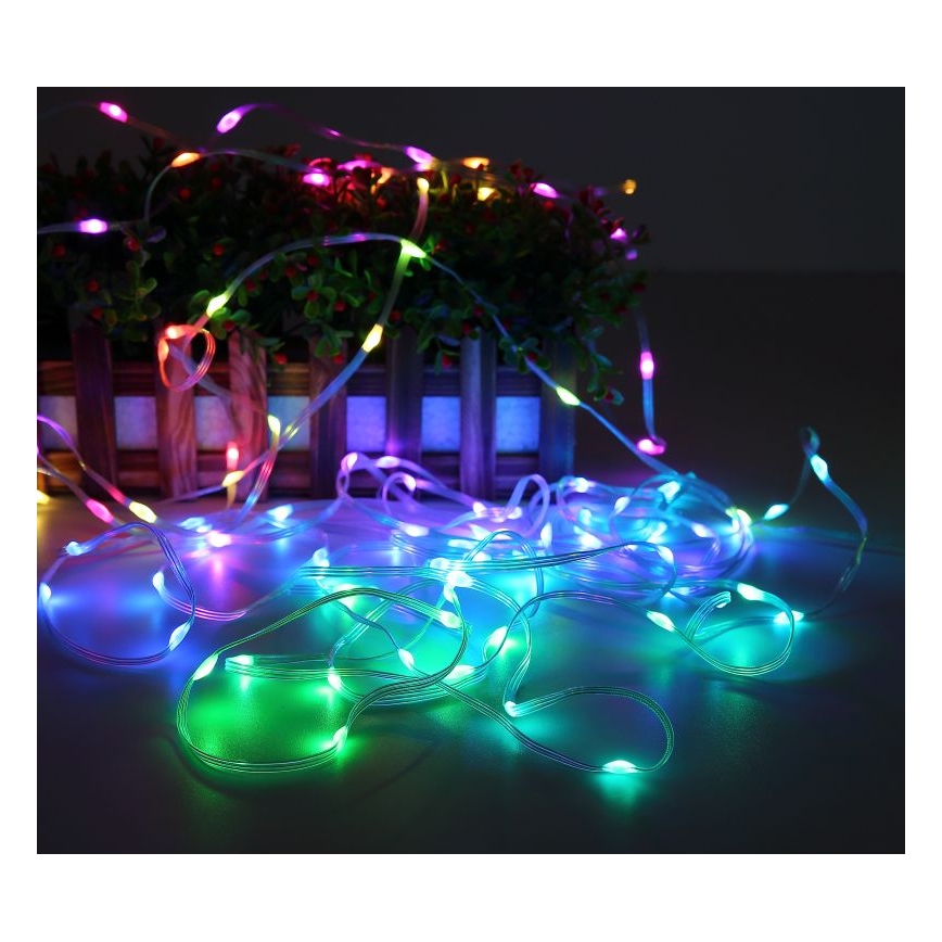 Globo - LED-RGB-Streifen 100xLED/0,06W/5V 10 m 27 Funktionen