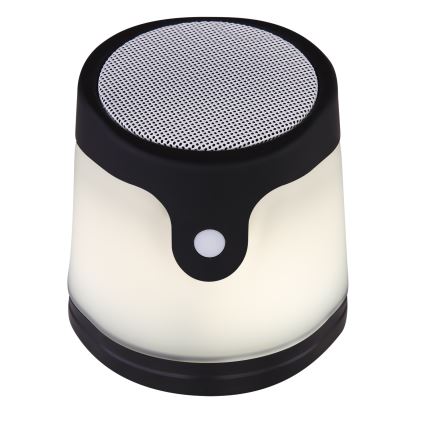 Globo - LED RGB Lampada da tavolo con altoparlante LED/5W/3,7V 1500 mAh