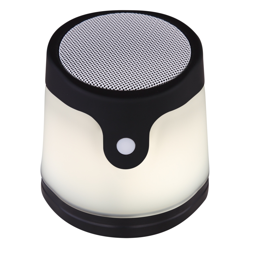 Globo - LED RGB Lampada da tavolo con altoparlante LED/5W/3,7V 1500 mAh