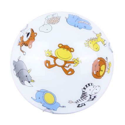 Globo - Plafoniera per bambini 2xE27/60W/230V