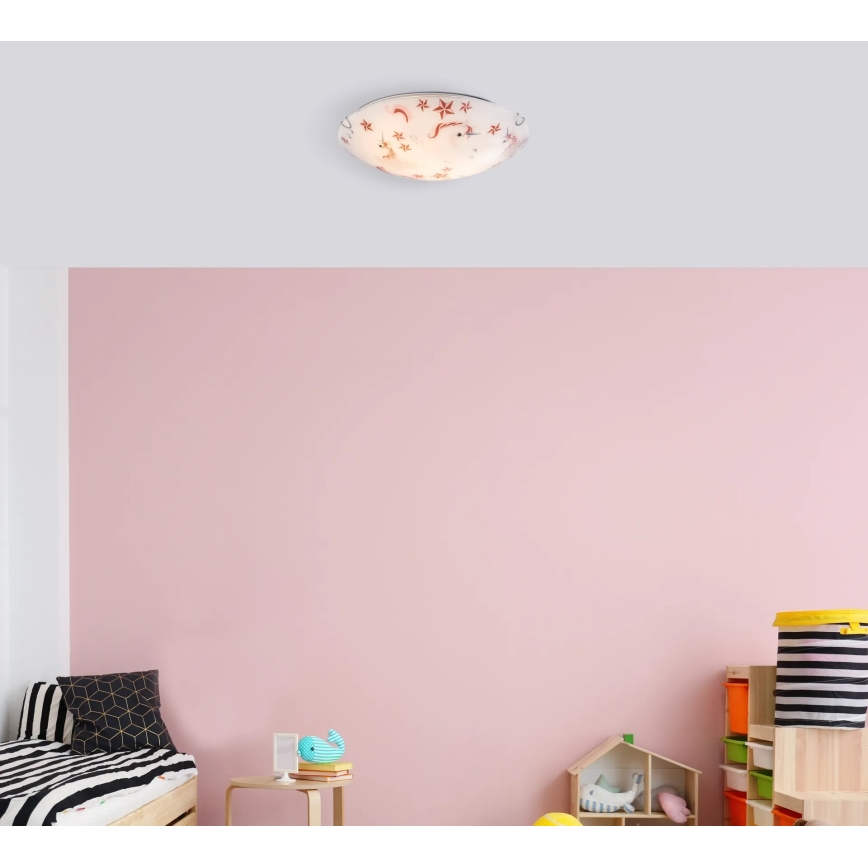 Globo - Deckenleuchte 2x E27 ILLUS/60W/230V Ø 40 cm