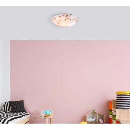 Globo - Plafoniera 2xE27ILLUS/60W/230V Ø 40 cm