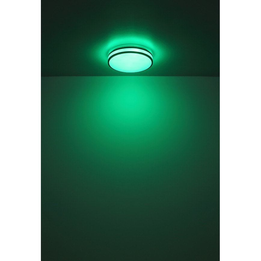 Globo - Plafonier RGBW à intensité variable LED/18W/230V 2700-6000K + télécommande