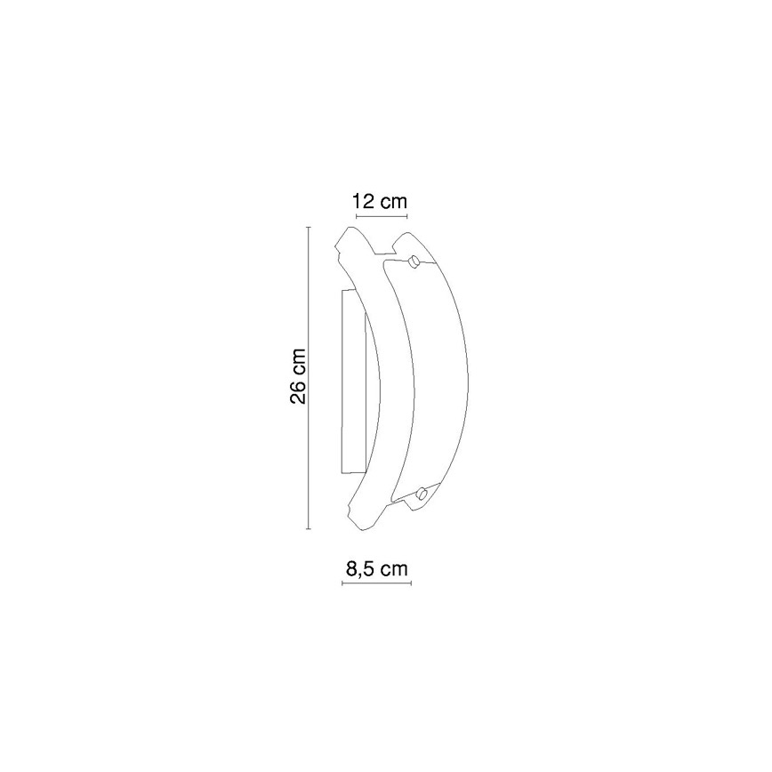 Globo - Applique 1xE14/40W/230V pino