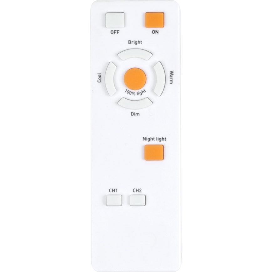 Globo - Dimmbare LED-Deckenleuchte LED/30W/230V 3000-6500K + Fernbedienung