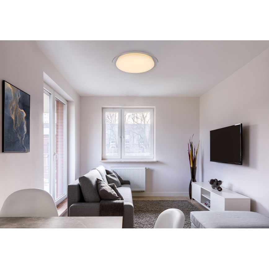 Globo - Plafoniera LED dimmerabile LED/30W/230V 3000-6500K + telecomando