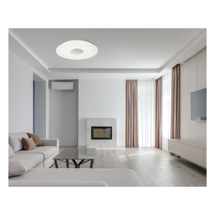 Globo - Dimmbare RGBW-Deckenleuchte LED/50W/230V + Fernbedienung