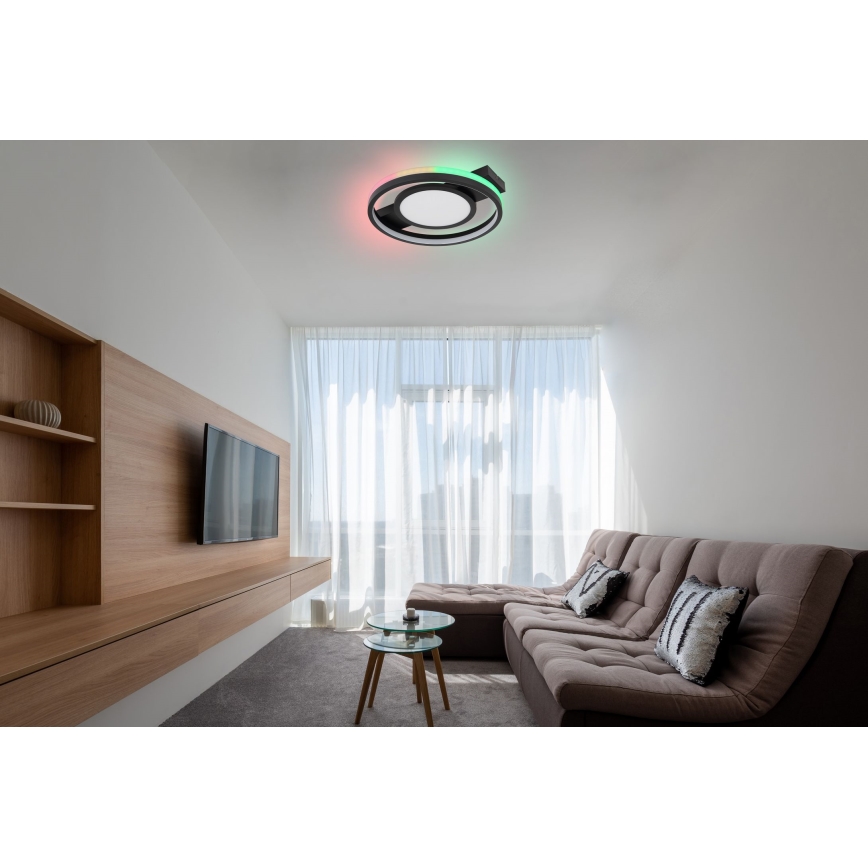 Globo - Dimmbare LED-RGBW-Deckenleuchte LED/40W/230V 3000-6500K + Fernbedienung