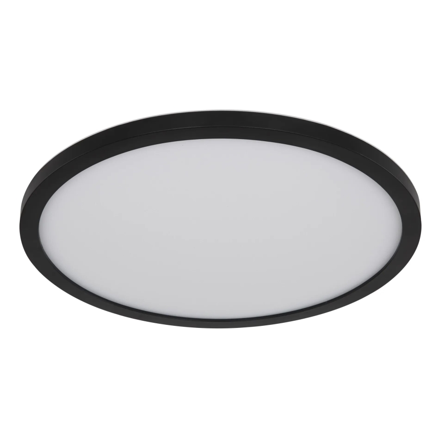 Globo - Plafonnier RGB à intensité variable salle de bain LED/18W/230V 3000-6000K + télécommande IP44 noir