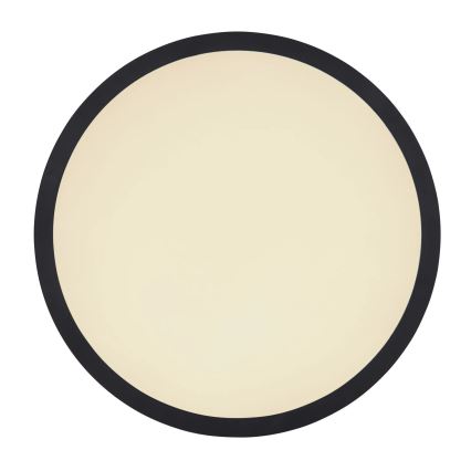 Globo - Plafonnier RGB à intensité variable salle de bain LED/18W/230V 3000-6000K + télécommande IP44 noir