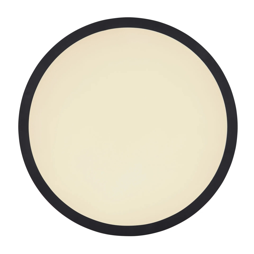 Globo - Plafonnier RGB à intensité variable salle de bain LED/18W/230V 3000-6000K + télécommande IP44 noir