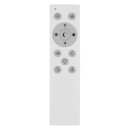 Globo - Plafonnier RGB à intensité variable salle de bain LED/18W/230V 3000-6000K + télécommande IP44 noir