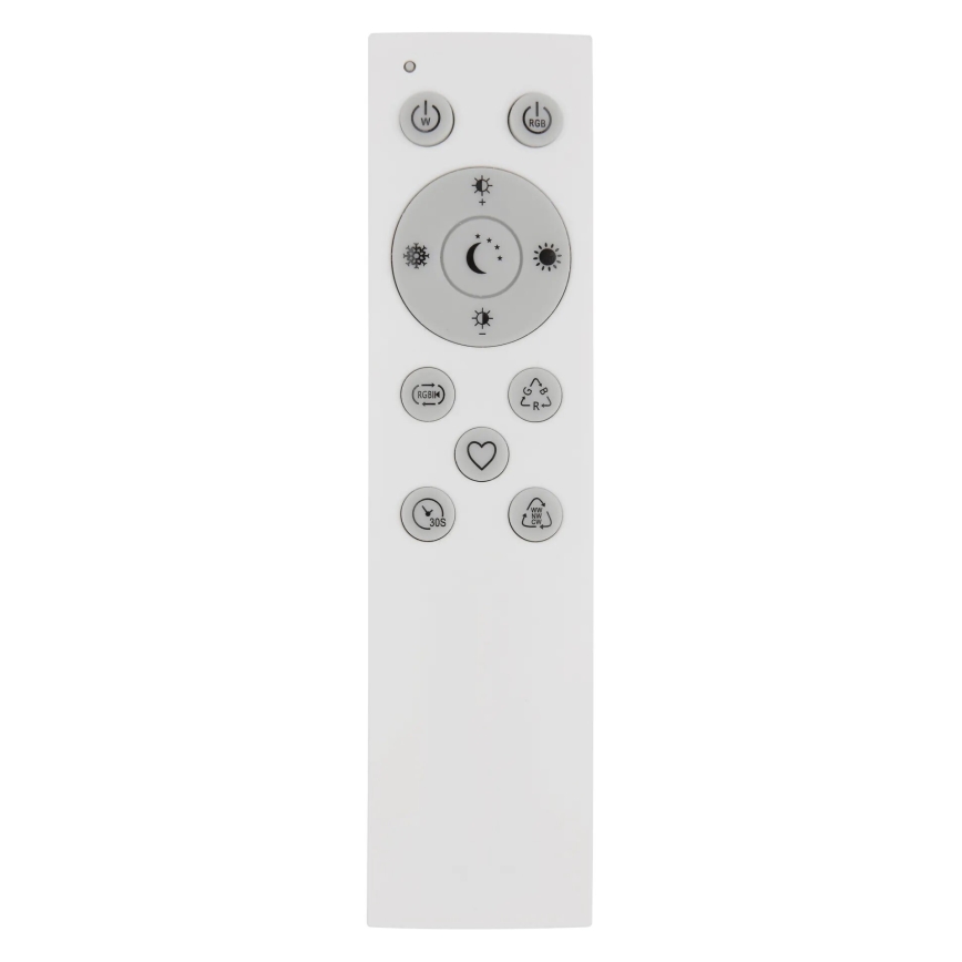 Globo - Plafonnier RGB à intensité variable salle de bain LED/18W/230V 3000-6000K + télécommande IP44 noir