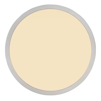 Globo - Plafonnier à intensité variable salle de bain LED/18W/230V d. 29,4 cm IP44 chrome mat