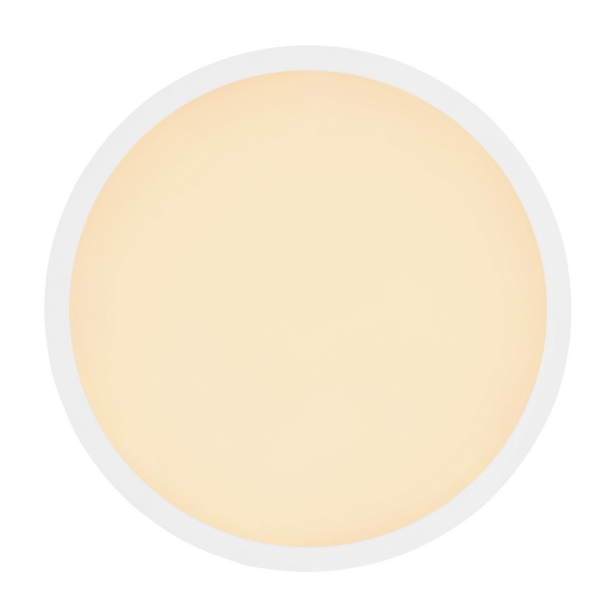 Globo - Plafoniera LED dimmerabile da bagno LED/18W/230V diametro 29,4 cm IP44 bianco