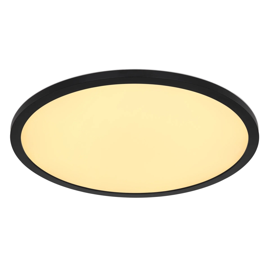 Globo - LED RGB Dimmbare Deckenleuchte für Badezimmer LED/21W/230V 3000-6000K + Fernbedienung IP44 schwarz