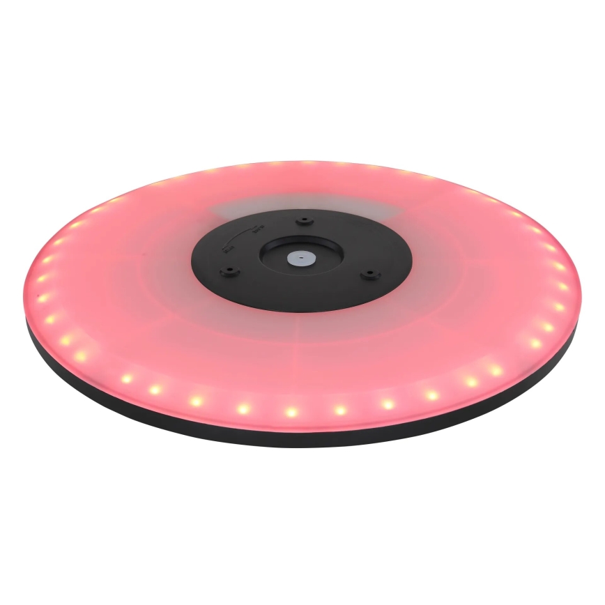Globo - LED RGB Dimmbare Deckenleuchte für Badezimmer LED/21W/230V 3000-6000K + Fernbedienung IP44 schwarz