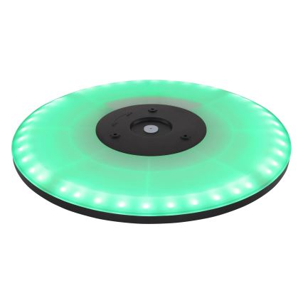 Globo - LED RGB Dimmbare Deckenleuchte für Badezimmer LED/21W/230V 3000-6000K + Fernbedienung IP44 schwarz