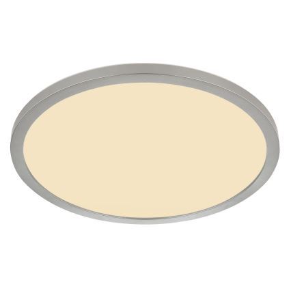 Globo - Plafonnier à intensité variable salle de bain LED/24W/230V d. 42 cm IP44 chrome mat