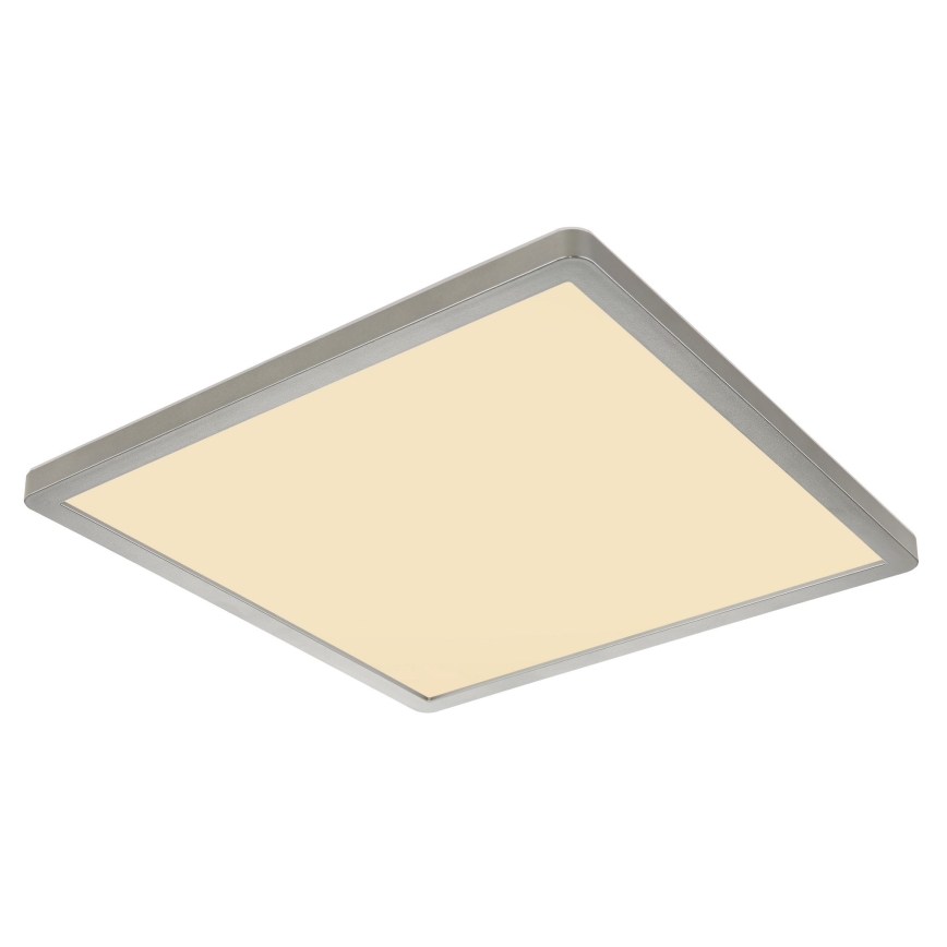 Globo - Plafoniera LED dimmerabile da bagno LED/18W/230V 29,4x29,4 cm IP44 cromo opaco