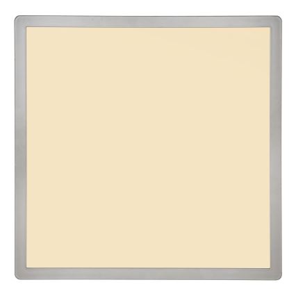Globo - Plafonnier à intensité variable salle de bain LED/18W/230V 29,4x29,4 cm IP44 chrome mat