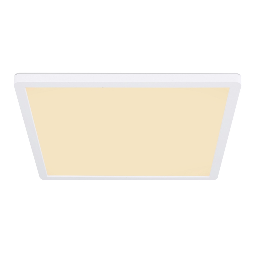 Globo - Plafoniera LED dimmerabile da bagno LED/18W/230V 29,4x29,4 cm IP44 bianco