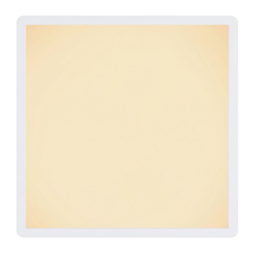 Globo - Plafonnier à intensité variable salle de bain LED/24W/230V 42x42 cm IP44 blanc
