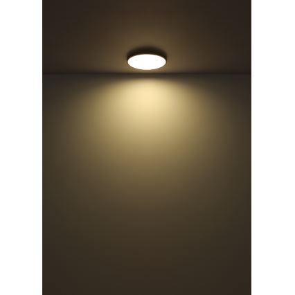 Globo - Plafonnier LED/15W/230V 4000K d. 23 cm noir