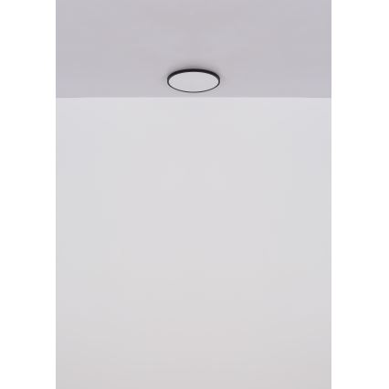 Globo - Plafonnier LED/15W/230V 4000K d. 23 cm noir