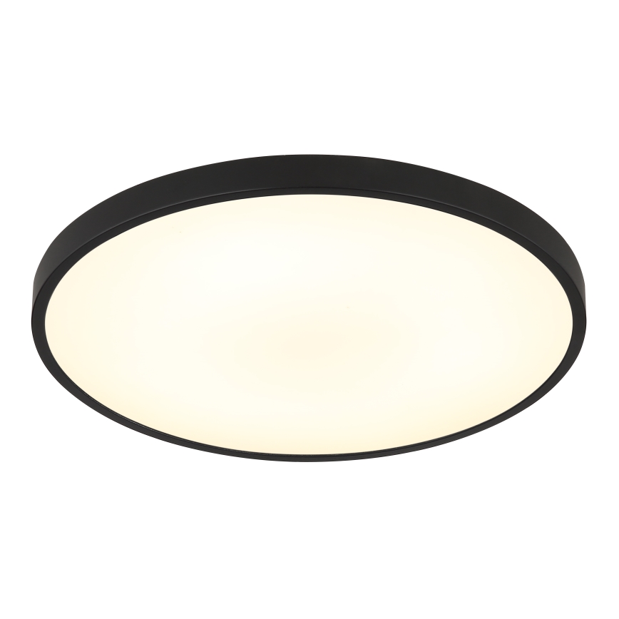 Globo - Plafonnier LED/15W/230V 4000K d. 23 cm noir