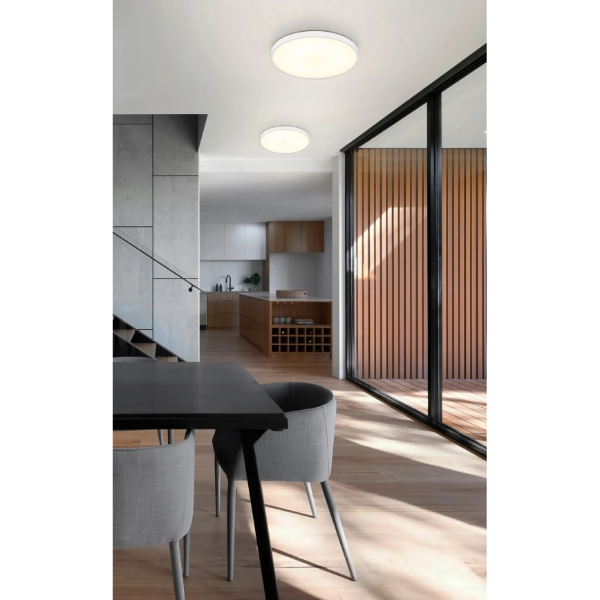 Globo - Plafonnier LED/15W/230V 4000K Ø 23 cm blanc