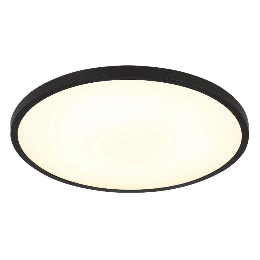 Globo - LED-Deckenleuchte LED/20W/230V 4000K Ø 30 cm schwarz