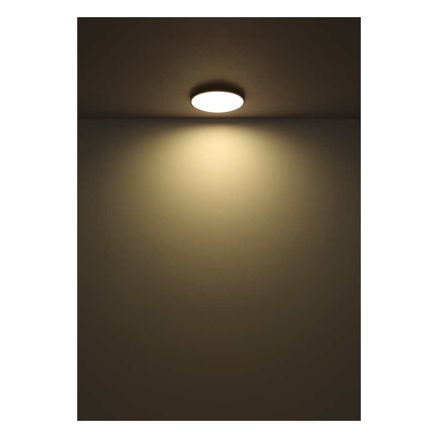 Globo - Plafonnier LED/32W/230V 4000K d. 40 cm noir