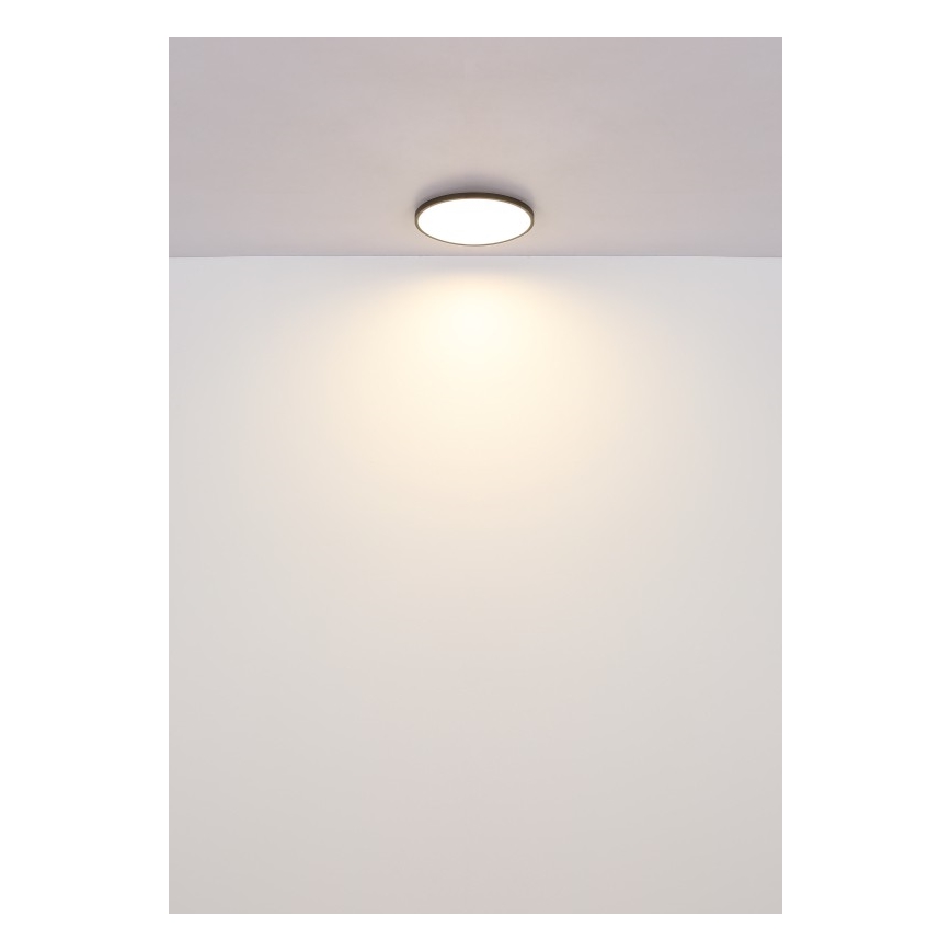 Globo - Plafonnier LED/32W/230V 4000K d. 40 cm noir