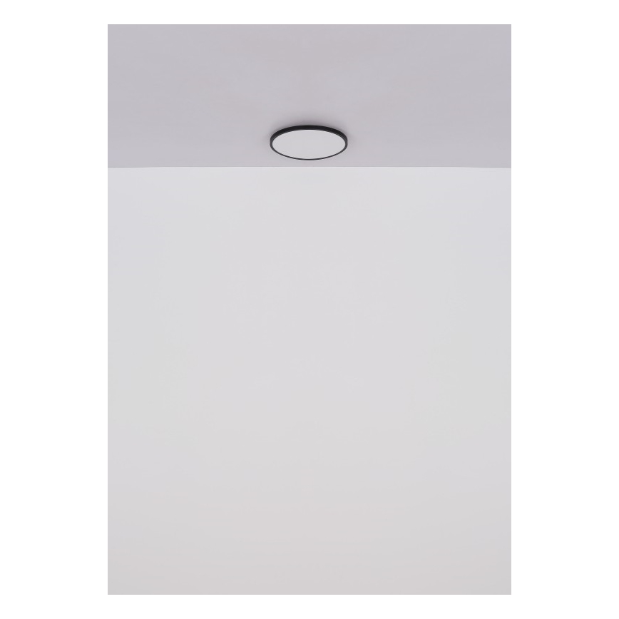 Globo - Plafonnier LED/32W/230V 4000K d. 40 cm noir